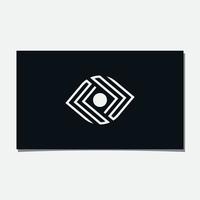 L OR LJ EYE LOGO DESIGN VECTOR