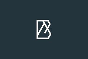 Simple Letter B Logo Design Vector Template