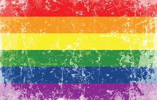 Pride Flag Background vector