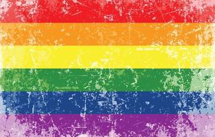 Pride Flag Background vector