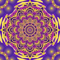 Abstract Kaleidoscope Mandala Background vector