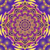 Abstract Kaleidoscope Mandala Background vector