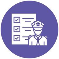 Custom Clearance Icon Style vector