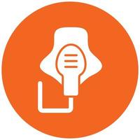 Oxygen Mask Icon Style vector