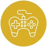 estilo de icono de gamepad vector