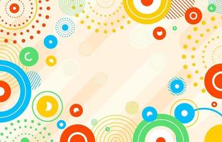 Abstract Circle Background vector
