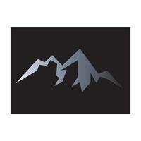 Mountain icon Logo design vector