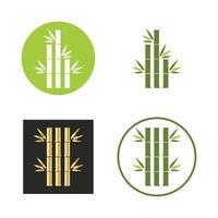 Bamboo Logo Template vector icon