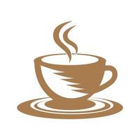 Coffee cup Logo Template vector