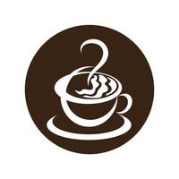 Coffee cup Logo Template vector