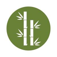 Bamboo Logo Template vector icon