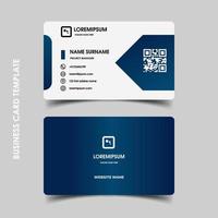 Modern business card template vector