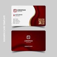 Modern business card template vector