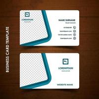 Modern business card template vector