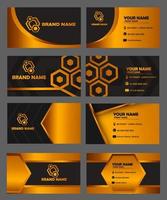 Set of Business Card vector