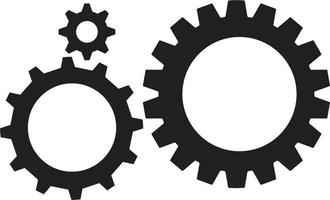 gear icon. Gear Wheels pictograms. gear wheels icon. vector