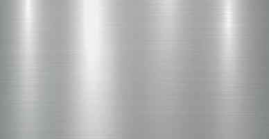 Stylish panoramic background silver steel metal texture - Vector