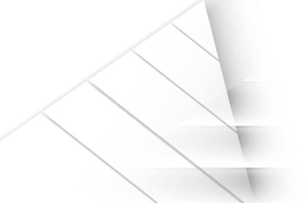 Abstract  white and gray color, modern design background with geometric shape. Vector illustration.