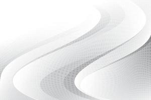 Abstract  white and gray color, modern design background with geometric shape. Vector illustration.