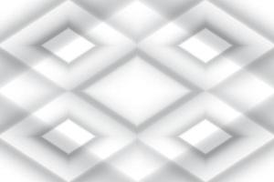 Abstract  white and gray color, modern design background with geometric shape. Vector illustration.