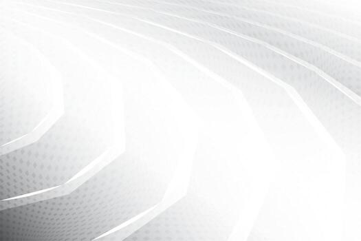 Abstract  white and gray color, modern design background with geometric shape. Vector illustration.