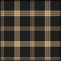 retro negro, blanco y marrón tartan plaid escocés patrón sin costuras.textura de plaid, manteles, ropa, camisas, vestidos, papel, ropa de cama, mantas y otros productos textiles vector