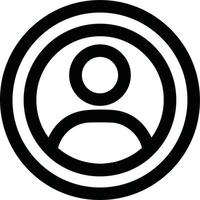 line Customer support icon. membership line icon vector