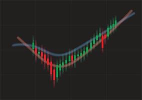 patrón de varios gráficos en el fondo vector