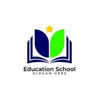 Education logo design vector