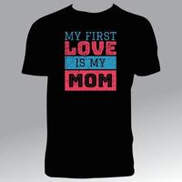 Mom T Shirt Design vector