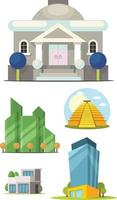 ARCHITECTURE ILLUSTRATION DESIGN vector