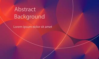 Trendy abstract background vector