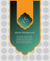 Abstract background islamic concept. Vector religion design.