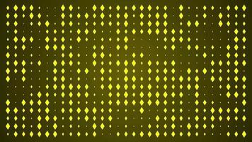 abstract yellow seamless diamond pattern background video