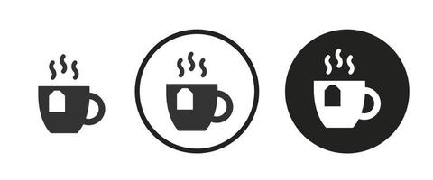 icono de café. conjunto de iconos web .ilustración vectorial vector