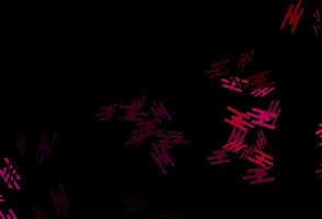 Dark Purple, Pink vector pattern with narrow lines.