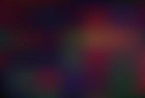 Dark Black vector abstract blurred template.