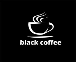 logotipo de la taza de café para negocios de café y café vector