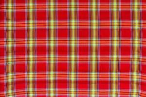 Mattress fabric red square photo