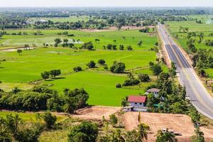 Above Agriculture Rural Transportation photo