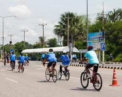 Cycling for Health in Thailand. photo