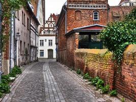 the city of Stralsund in germany photo