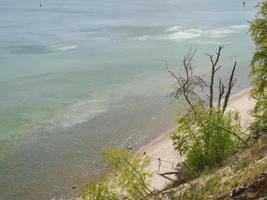 Beach at the baltic sea in poland photo