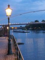 The city of Maastricht at the river Maas photo