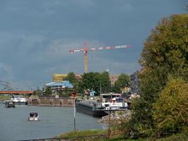 Zutphen at the river Ijssel in the netherlands photo