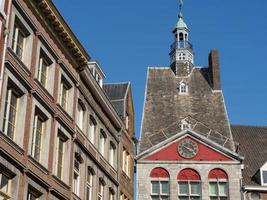 Maastricht and Kessel at the river Maas photo