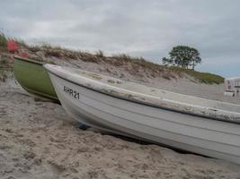 Ahrenshoop at the baltic sea in germany photo