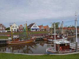 Greetsiel en el mar del norte foto