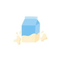 dibujado a mano ilustración del día mundial de la leche vector