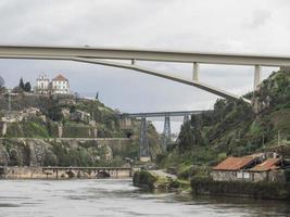 Porto at the douro river photo